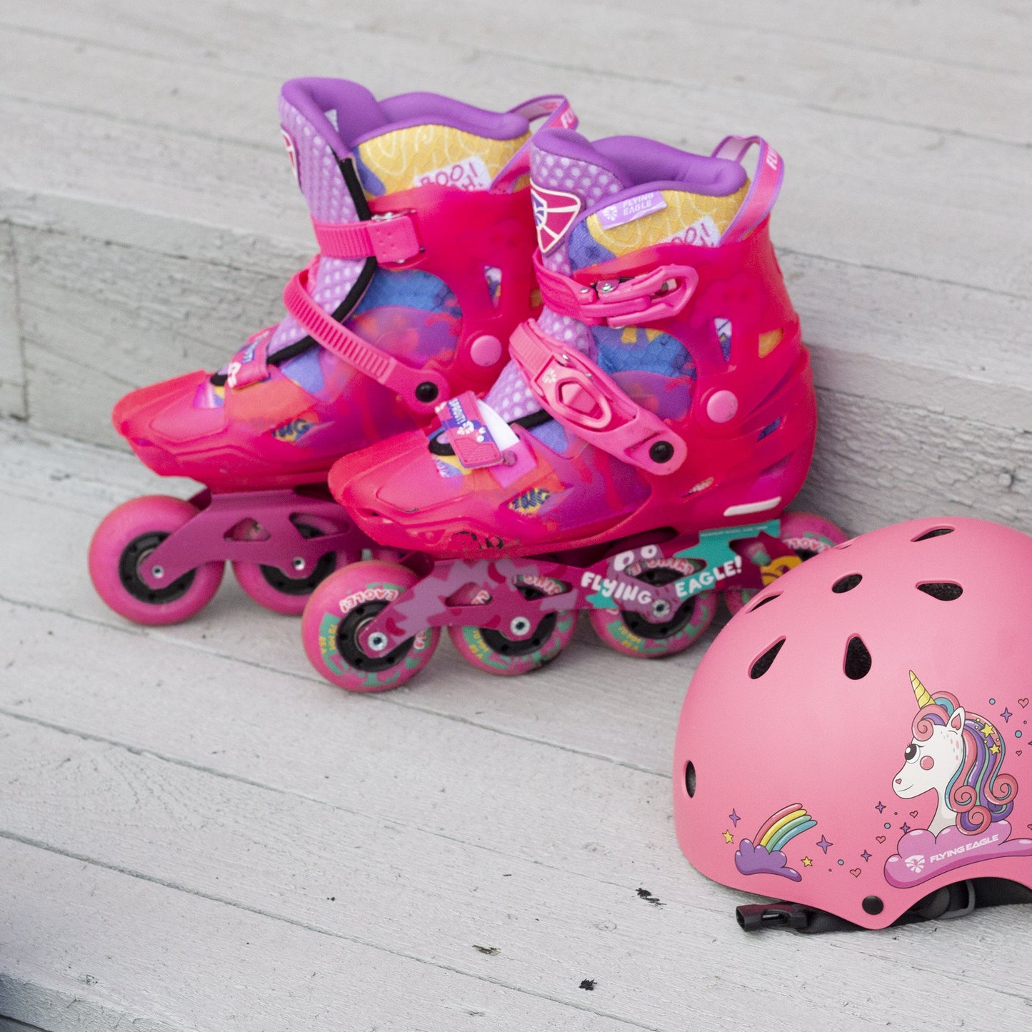 EU 27-41 FlyingEagle SPROUT inline skates for beginners and advanced skating