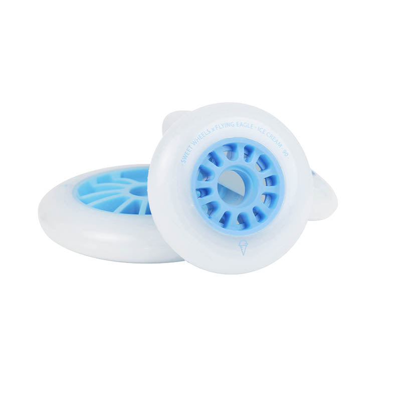Complete set of FlyingEagle ICE CREAM premium skate wheels smooth slide long-lasting urethane for urban speed skating