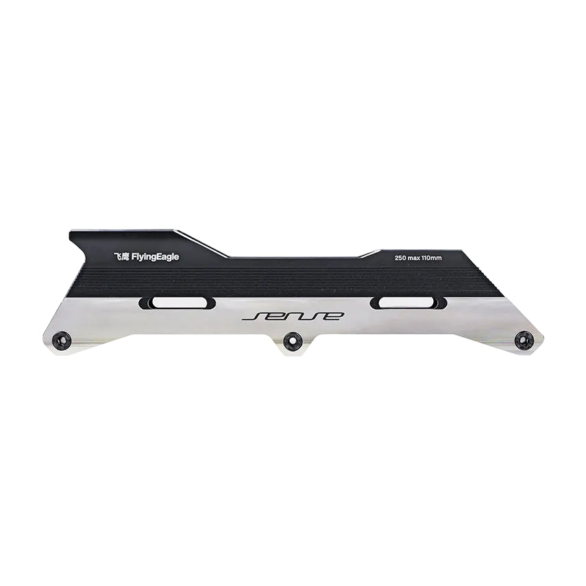 FlyingEagle SENSE T110 black frame, one-piece build, 250mm wheelbase for 3x110mm wheels, great for urban skating