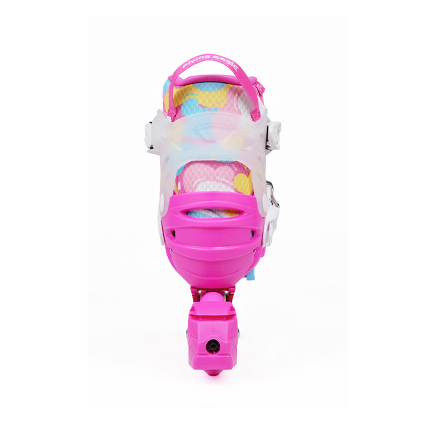 pink FlyingEagle S5 BUZZ inline skates ideal for young beginner skaters