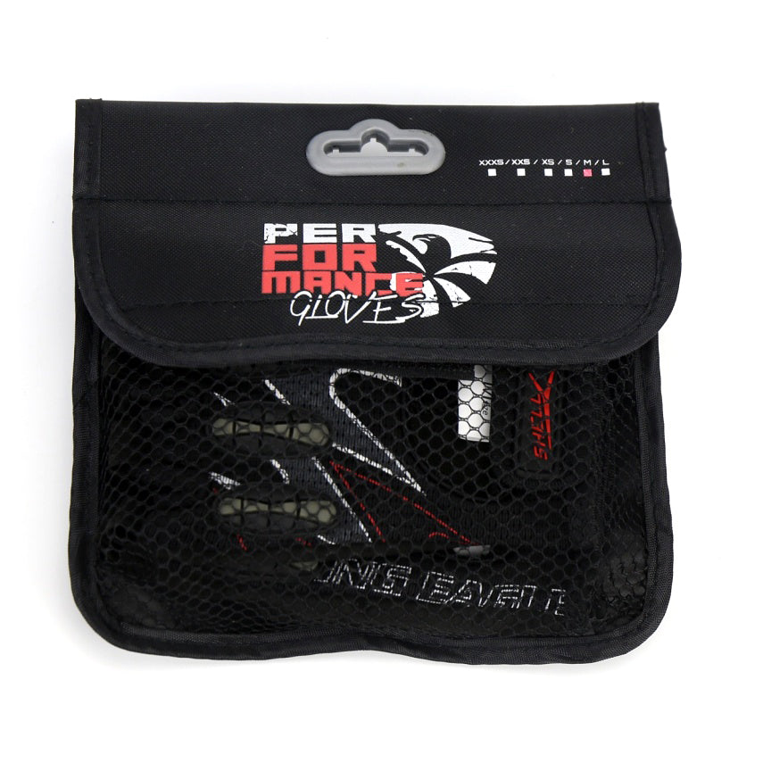 Adjustable black performance gloves detachable palm guard secure non-slip fit for skating