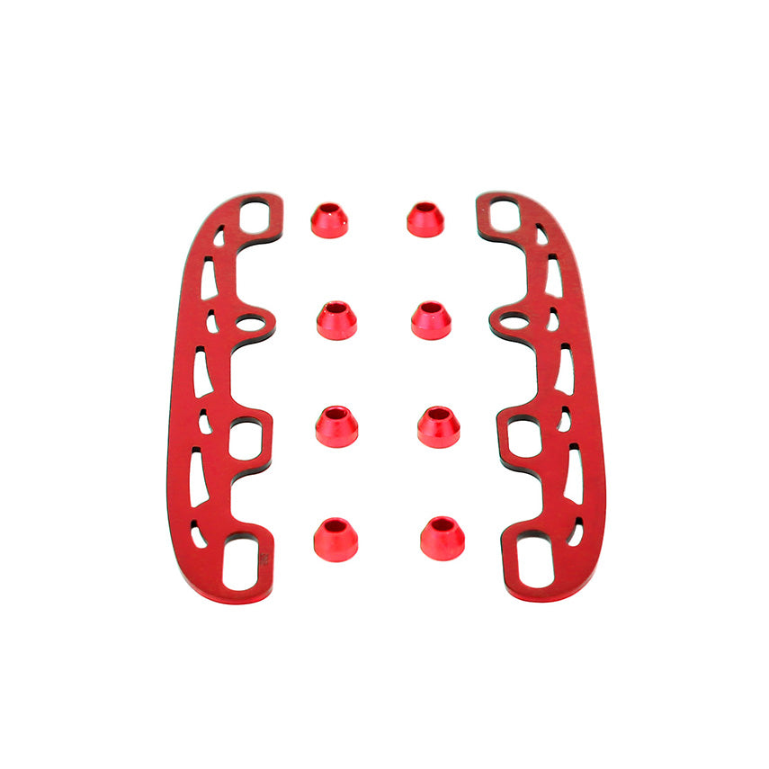 FlyingEagle ICE BLADES red conversion ice blades for regular inline roller skates