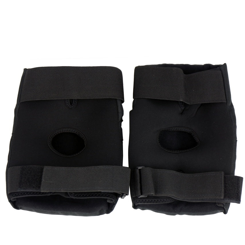 Black FlyingEagle ARMOUR knee pads stable fit non-slip supportive sports knee protectors