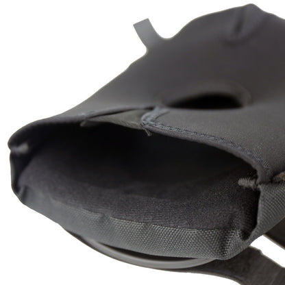 FlyingEagle black sports knee pads perfect elasticity optimal support for daily training