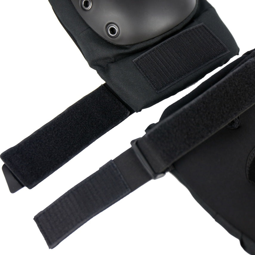 Durable stitched protective knee pads comfy fit no sliding design for roller skating