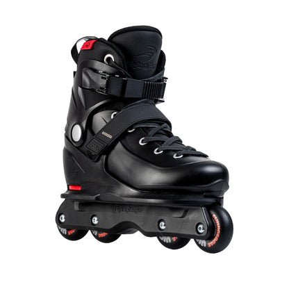 FlyingEagle VIREO black size-adjustable skates for aggressive skating