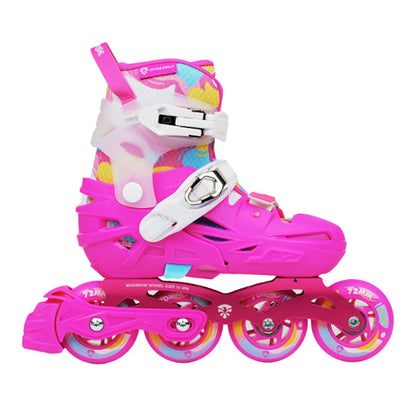 FlyingEagle S5 BUZZ pink kid inline skates size-adjustable EU 27-41