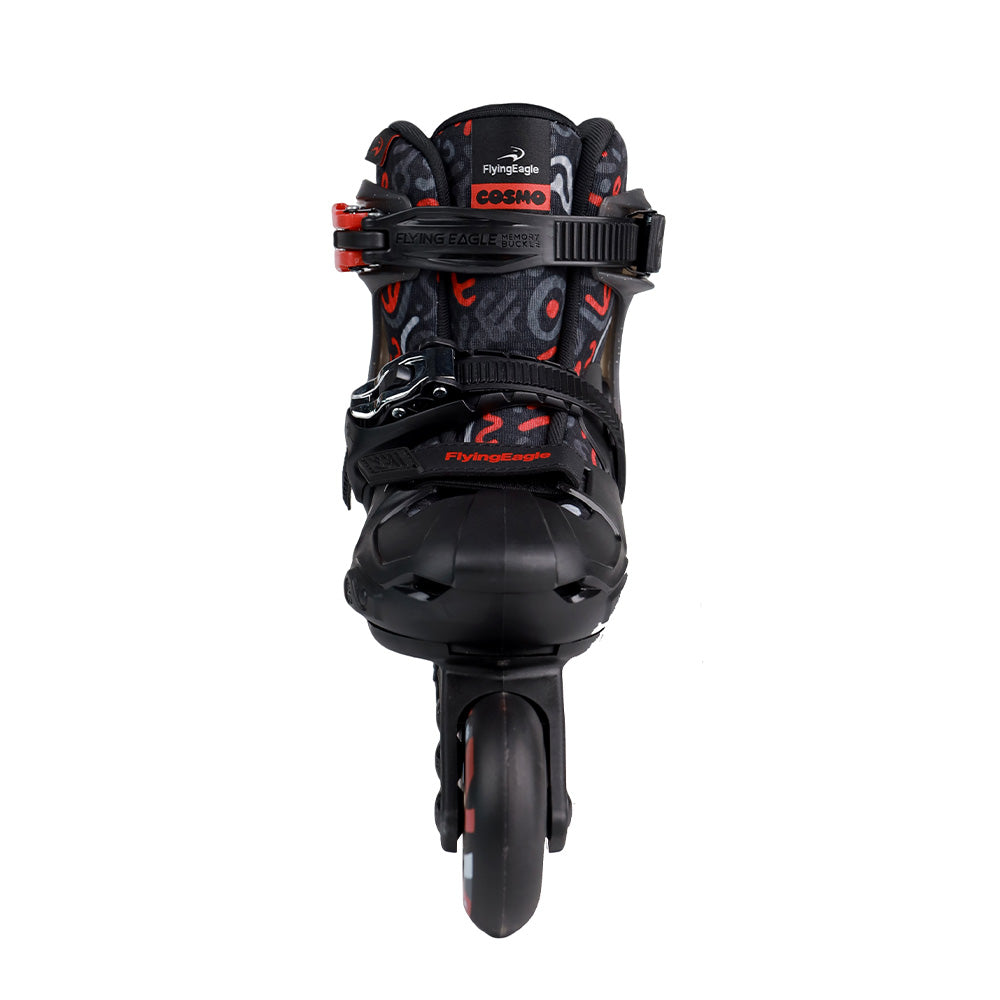 Black FlyingEagle S3 COSMO adjustable kids inline skates EU 27-36