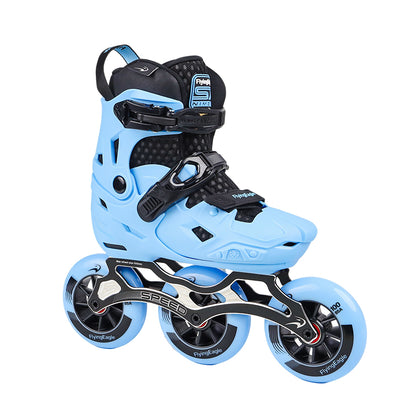 S7 SPEED PRO kids blue inline skates with 3- wheels