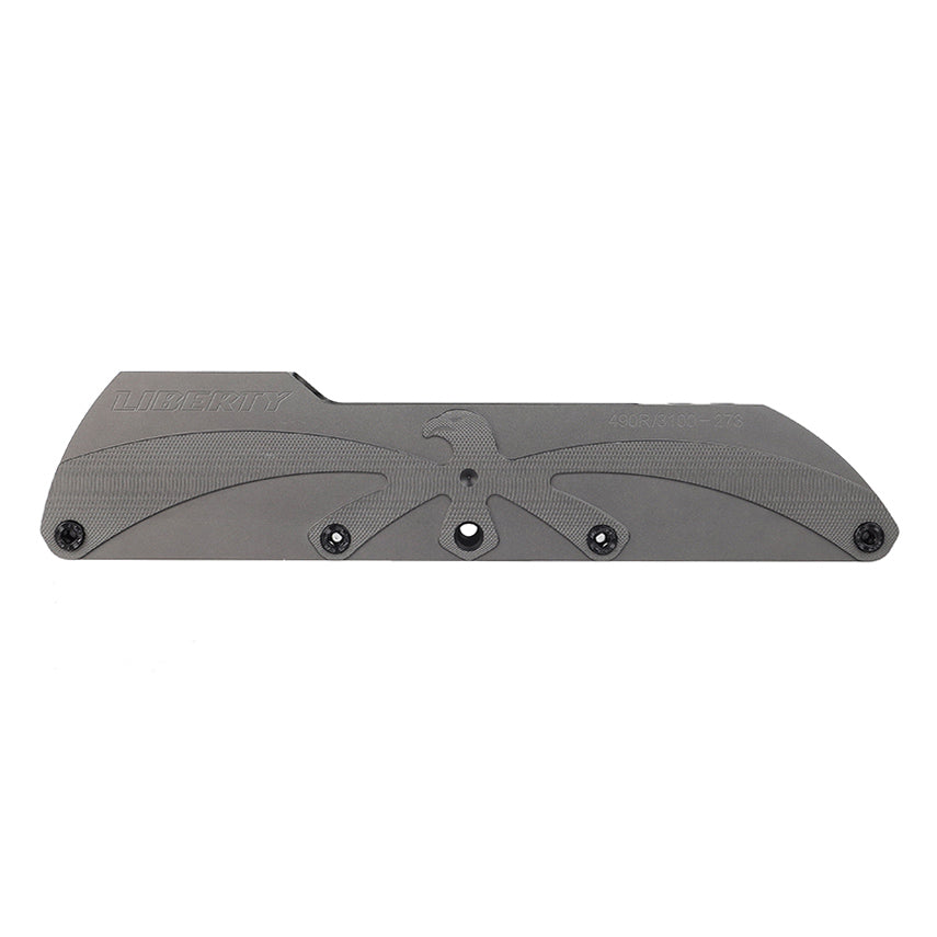 FlyingEagle LIBERTY 490R/3100 gray CNC aluminum frame fits freeskate non-UFS boots