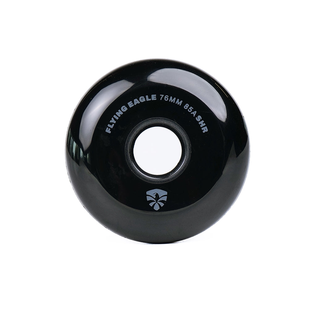 FlyingEagle X7 85A black bullet skate wheel black PU black hub super high rebound freestyle urban skating