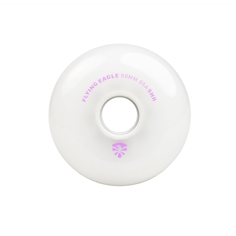 FlyingEagle X7 white inline wheel 76/80/84mm balanced speed grip durable polyurethane skate accessory