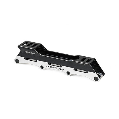 Black SENSE series frame equipped with Anti-Bump Technology and rockering axles for stable performance