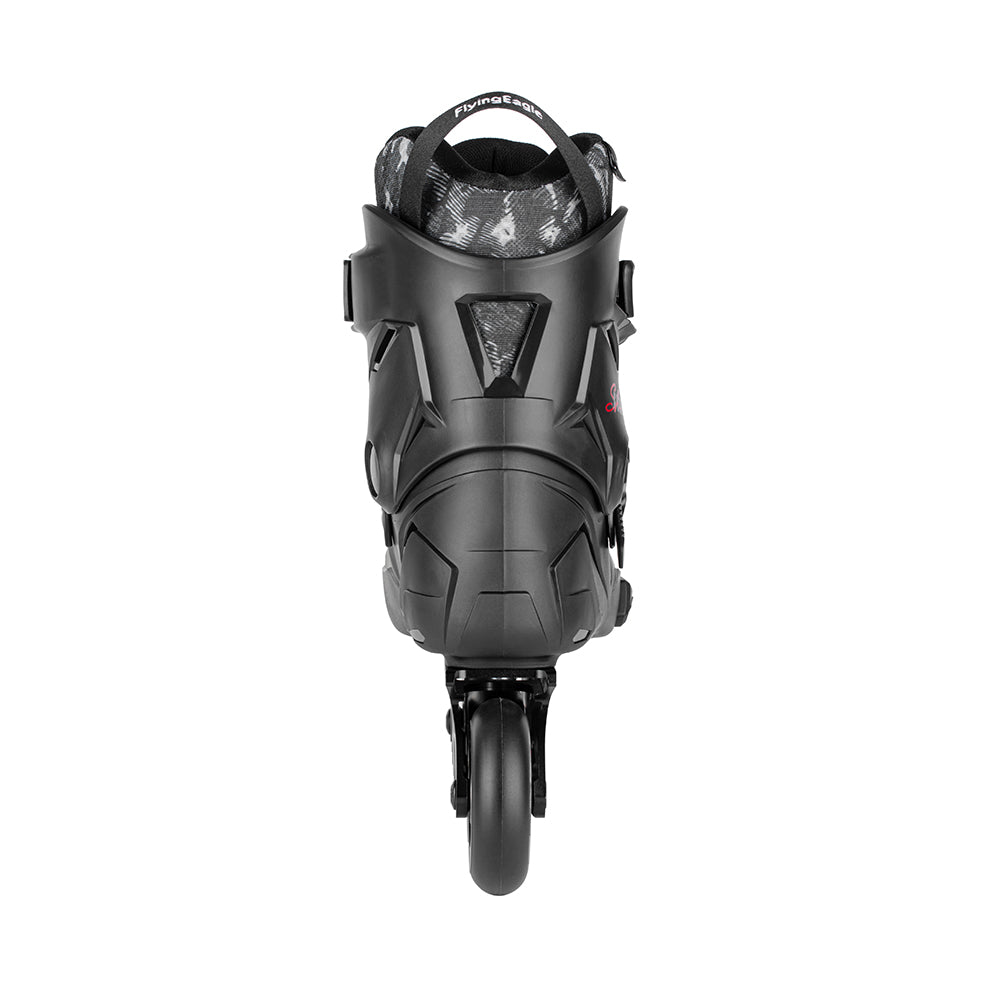 Flying Eagle SHRIKE black fitness inline skates size EU36 to EU46 comfortable performance street skating gear