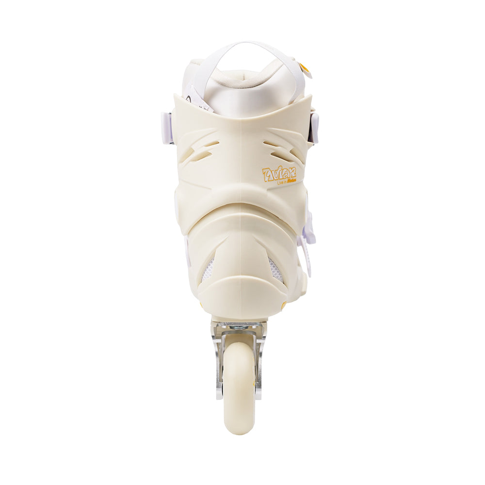 Flying Eagle AVIAN beige inline skates sturdy hard boot design fit all skill level urban street skating