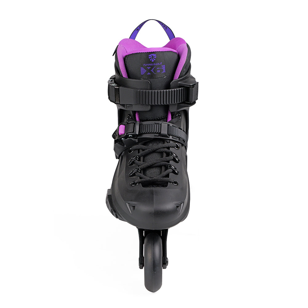 Black‑violet FlyingEagle REAVER Skates‑Adults comfort urban fitness skate