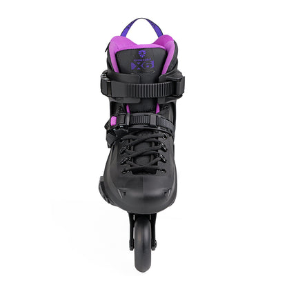 Black‑violet FlyingEagle REAVER Skates‑Adults comfort urban fitness skate