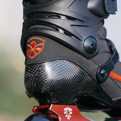Premium carbon black red FlyingEagle DRIFT 2 inline skates