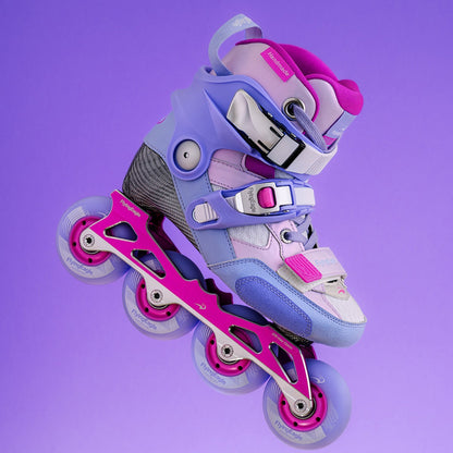 FlyingEagle DRIFT Jr purple inline skates carbon for kids or adult