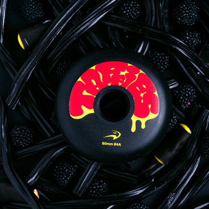 Black FlyingEagle TAFFIES wheel, 72mm 76mm 80mm available, excellent for slalom and indoor practice