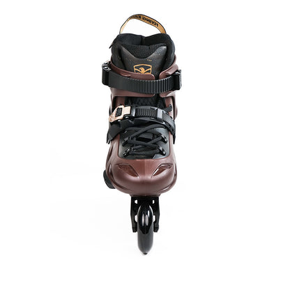 Brown FlyingEagle Optimum hard-boot skates EU 36 to 46 with side protector