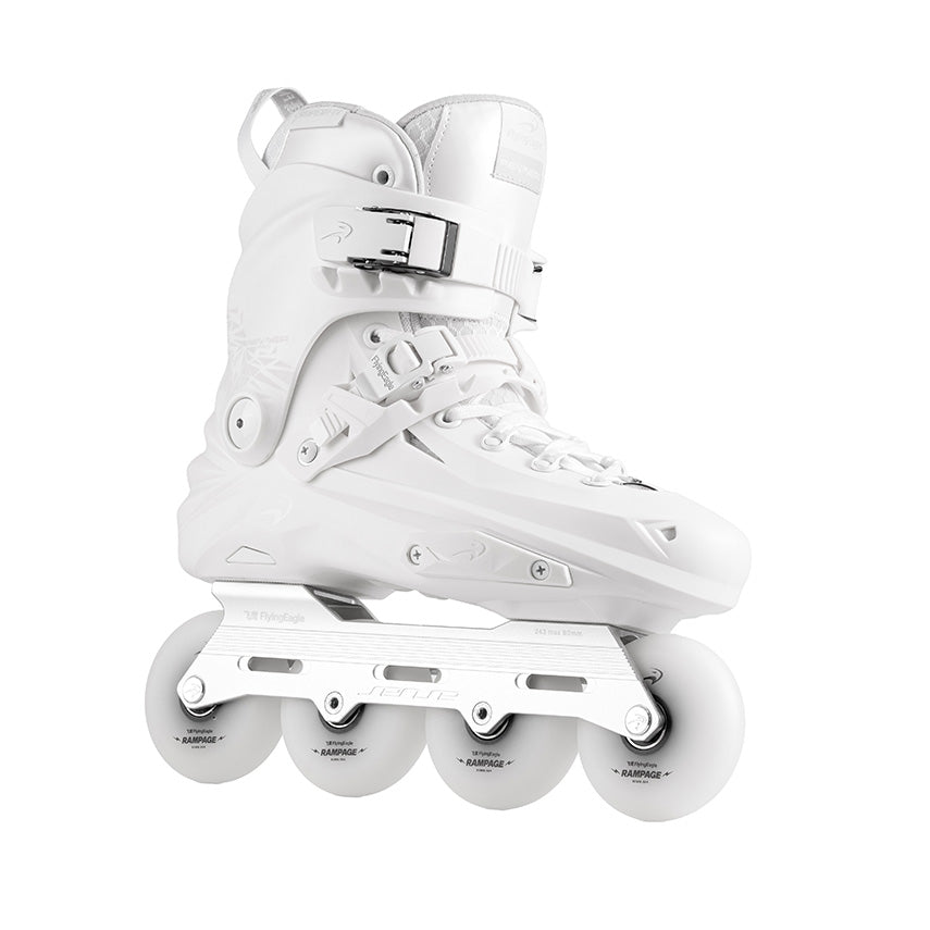 FlyingEagle REAVER Pro S7680 skates white with 88A wheels  for adult