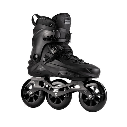FlyingEagle ReaverPro X7T110 black urban inline skate with 3*110mm SHR 85A wheels for adult 