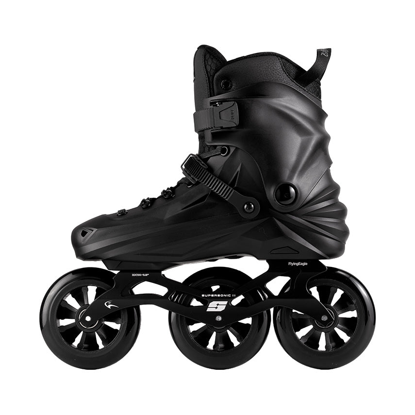 FlyingEagle ReaverPro X7T110 Black inline skate with 3*110mm wheels, size 36 to 44EU