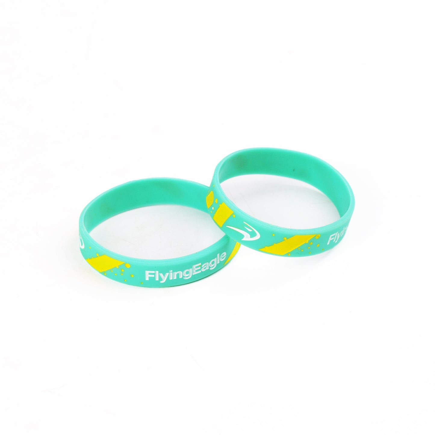 FlyingEagle JUNIOR BRACELET green comfortable silicone wristband for kids
