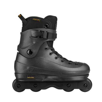 Flying Eagle HERON SF60 PRO Black aggressive inline skates, 4 wheels flat setup,
