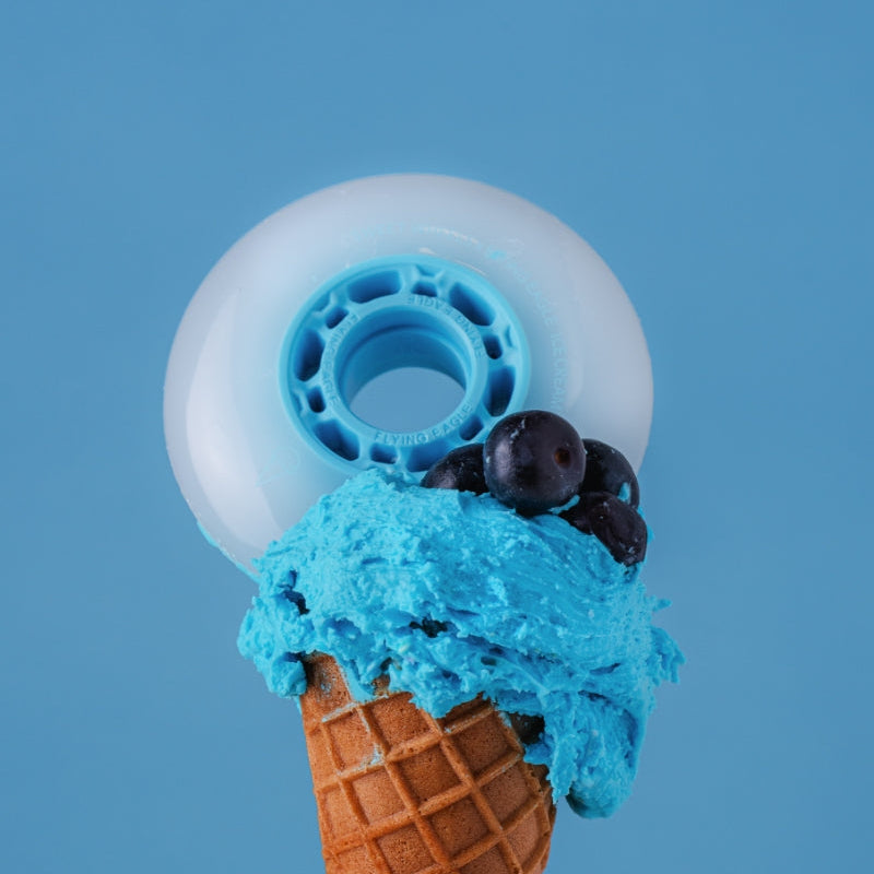 FlyingEagle ICE CREAM blue bullet urethane wheel long wear great sliding control