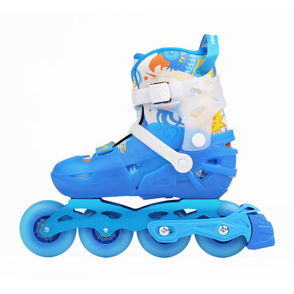 Blue FlyingEagle L6 Lumos inline skates stylish and performance-focused