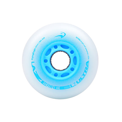 FlyingEagle LAZERWHEELZ ULTRA blue LED wheel, 88A long-lasting PU. Auto lighting with rotation, great for freeskate and street skating