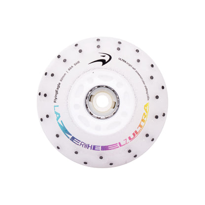 FlyingEagle LAZERWHEELZ ULTRA with SPARK 80mm color-shifting wheel, 88A LED spark design for urban & fitness skating