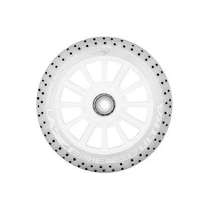 FlyingEagle LAZERWHEELZ ULTRA with SPARK white 125mm wheel, glowing LED with sparks, perfect for daily skating activities