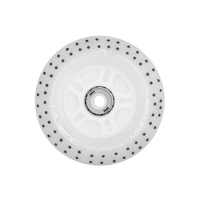 FlyingEagle LAZERWHEELZ ULTRA with SPARK white 90mm wheel, 88A hardness, LED and spark effect for multi-scene skating