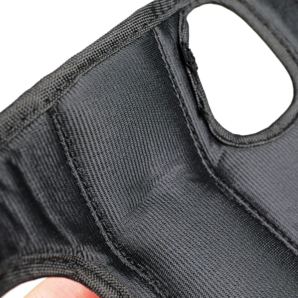 Inner structure of FlyingEagle CORE Wrist Guards, breathable fabric and ergonomic design for skating