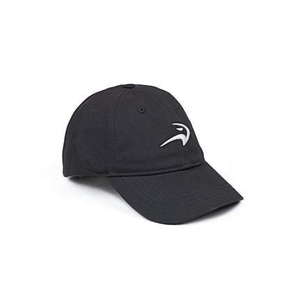 FlyingEagle ICON CAP black cotton sports cap, adjustable circumference 56-60cm
