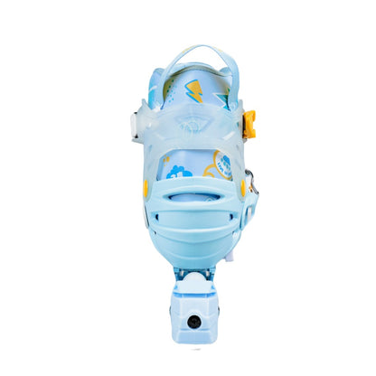 Hard boot 4 wheels kids inline skates FlyingEagle S7 PRO NIMBUS