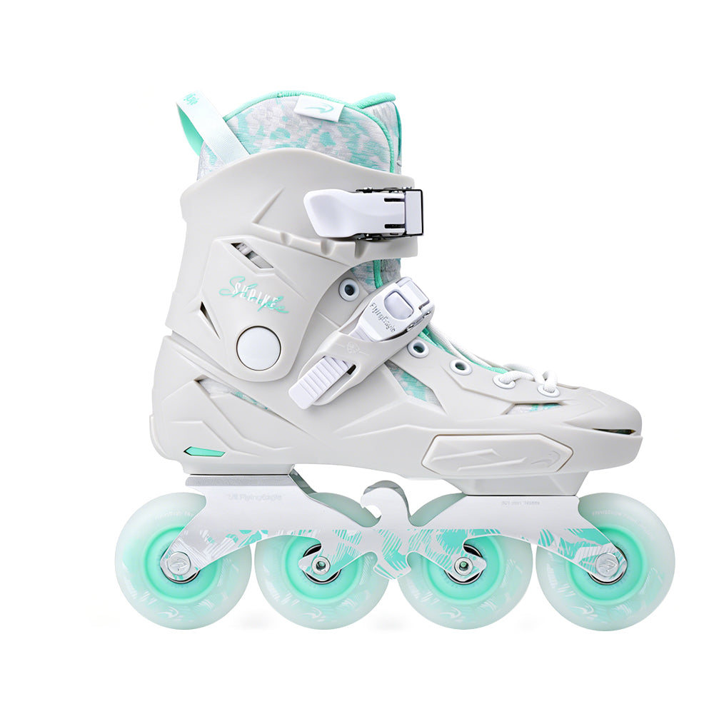 FlyingEagle SHRIKE mint urban inline skate hard-boot shell heel shock absorber stylish dependable ride