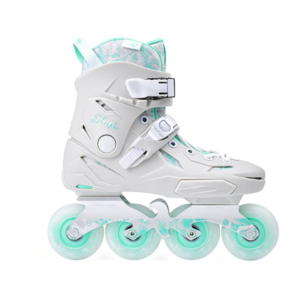 FlyingEagle SHRIKE mint urban inline skate hard-boot shell heel shock absorber stylish dependable ride
