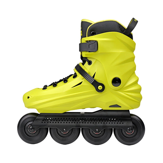 Flying Eagle REAVER S7680 Yellow adult inline skates 4 wheels 85A rockerable axles urban fitness skates