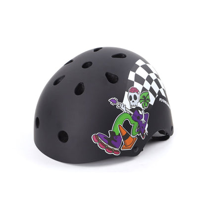 FlyingEagle RIDER JR black multi-sport helmet ranging S to L head circumference