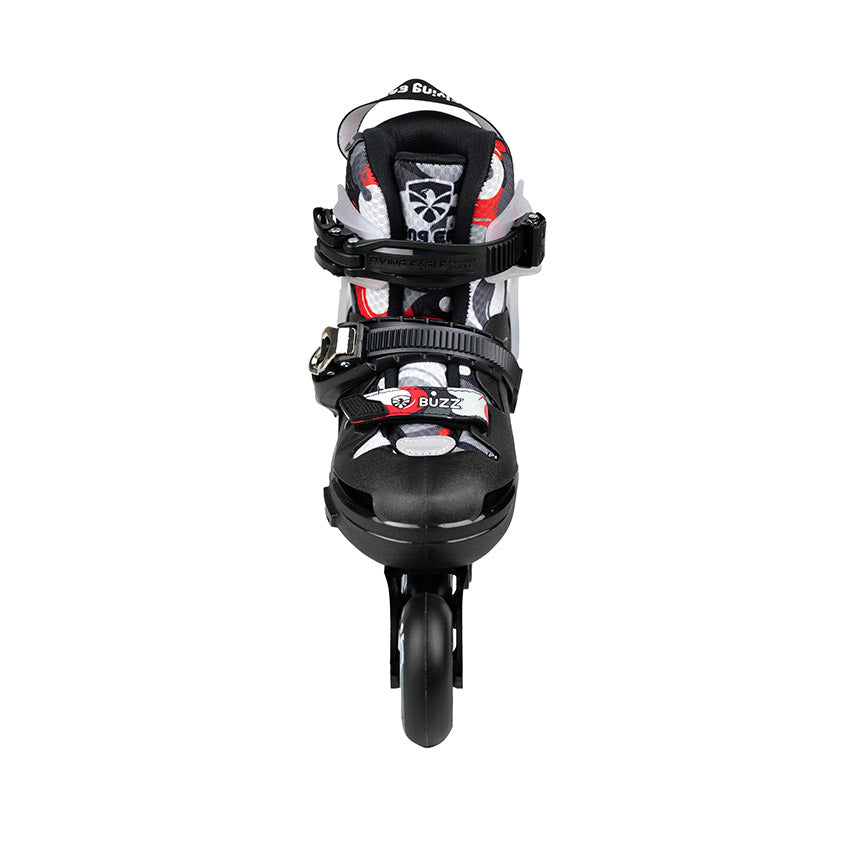 FlyingEagle S5 BUZZ black inline skates designed for young skaters
