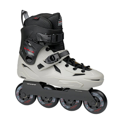 Flying Eagle SHRIKE SE gray 3‑wheel inline skate side profile adult urban city skate product shot