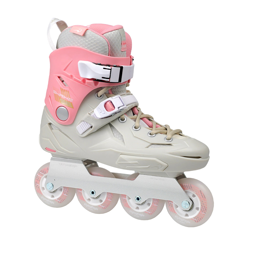 Flying Eagle SHRIKE SE pink 3‑wheel inline skate side profile adult urban city skate product shot