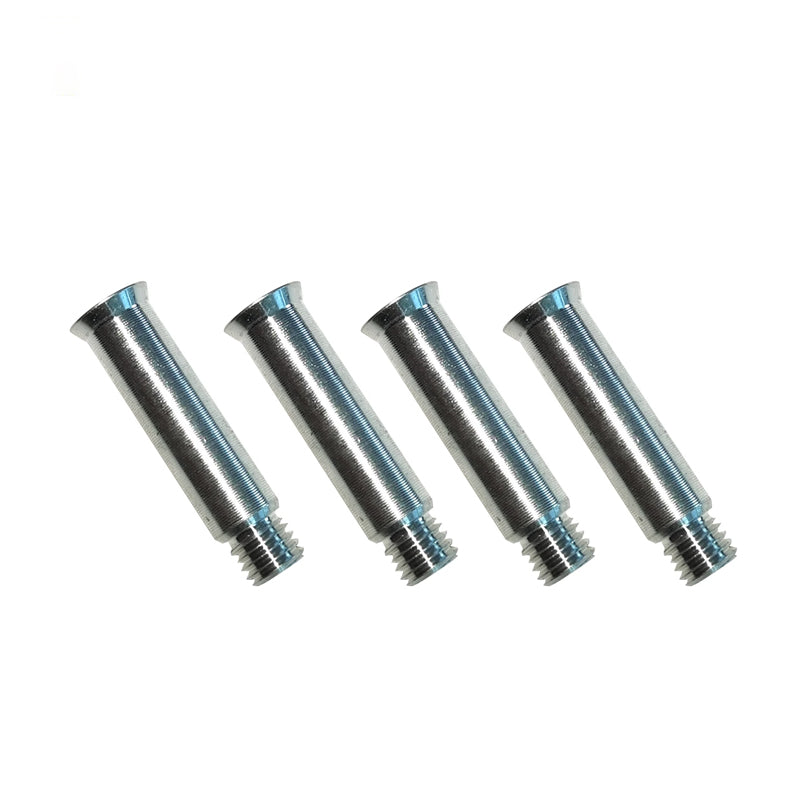 7000 aluminum FlyingEagle SPEED AXLES silver set of 4, standard 7×8mm size for skate wheel frame upgrade