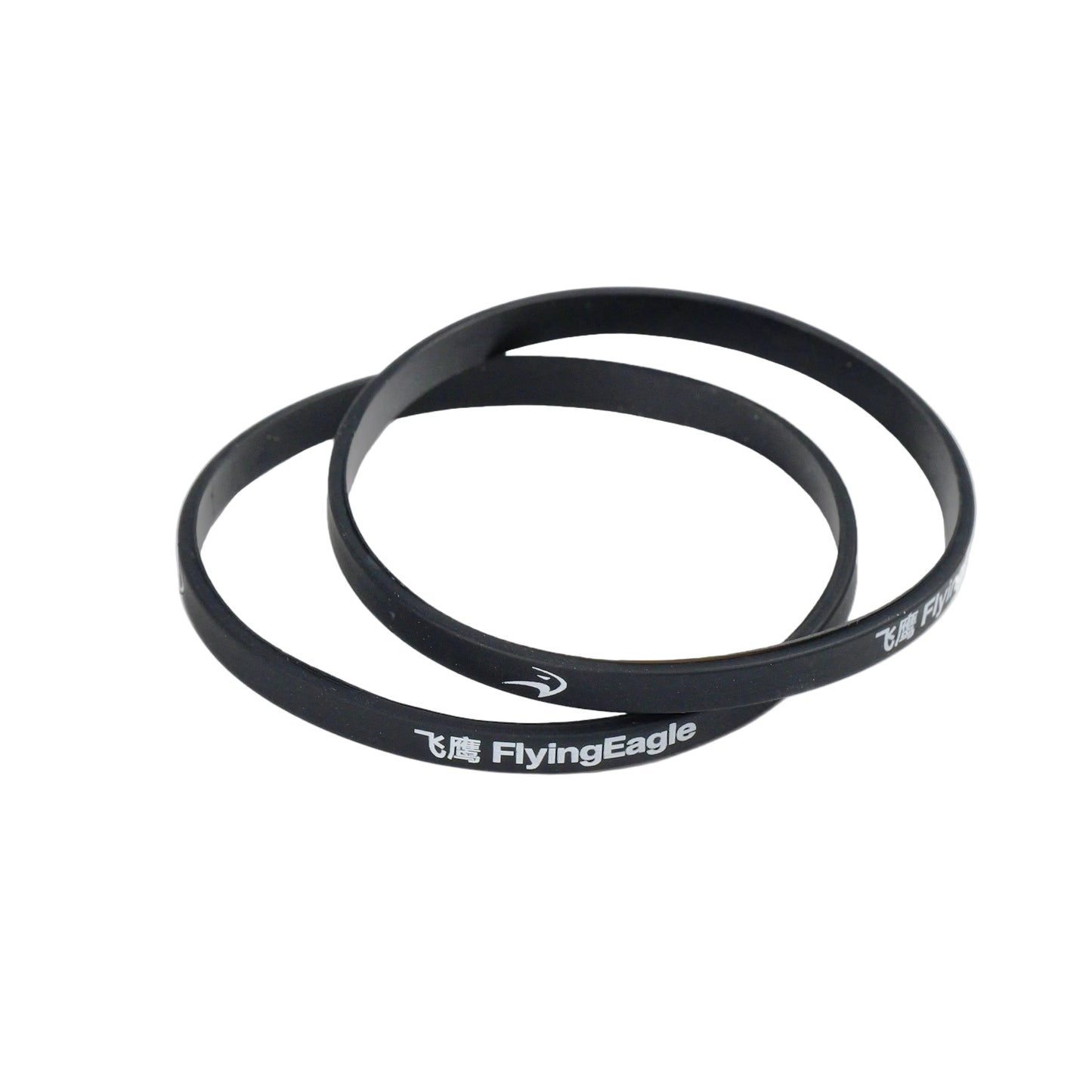 FlyingEagle THIN BRACELET black slim silicone bracelet stylish sports decorative wristband for adults