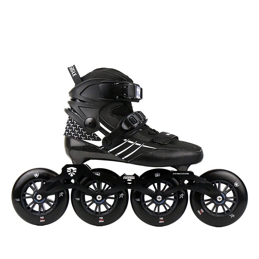 FlyingEagle Veloce 2 black adult skates dedicated to marathon long-distance