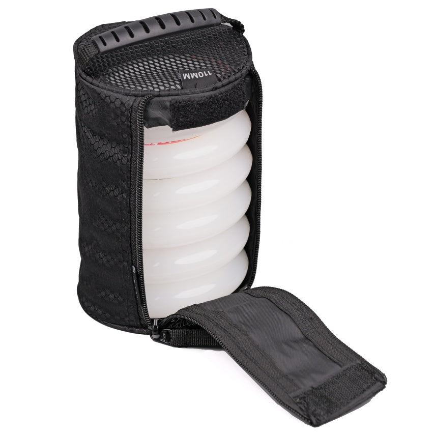 Black FlyingEagle double zipper wheel bag easy to store and take out roller skate wheels